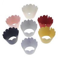 UNIQLED Filigree Crown Bake Cake Paper Cups Little Vine Cupcake Wrappers Baking Cup Liner Muffin Holder Case for... N14