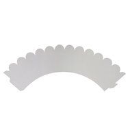 UNIQLED Filigree Crown Bake Cake Paper Cups Little Vine Cupcake Wrappers Baking Cup Liner Muffin Holder Case for... N16