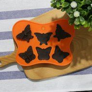 Candy Making Molds, 2PCS YYP [6 Cavity Butterfly Shape Mold] Silicone Candy Molds for Home Baking - Reusable Silicone... N6