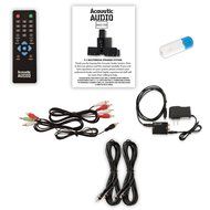 Acoustic Audio AA5150 Home 5.1 Speaker System with USB Bluetooth Optical Input FM and 2 Ext. Cables N2