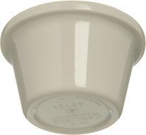 Carlisle 4312142 SAN Smooth Ramekin, 1.5-oz. Capacity, 1.43 x 2.49", Bone (Case of 48) N2