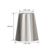 Eagle Force Large Size&nbsp;Russian Piping Tips Stainless Steel Cake Decorating Tips Piping Nozzles Pastry Tips&nbsp;Baking... N2
