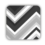 Generic Have Chevron 1 Cup Mat Mdf Out Of The Ordinary N10