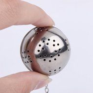 GOOTRADES Kitchen Tool Stainless Steel Ball Herbal Spice Filter Diffuser Tea Strainer (pack of 5) N4