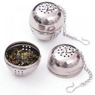 GOOTRADES Kitchen Tool Stainless Steel Ball Herbal Spice Filter Diffuser Tea Strainer (pack of 5) N6