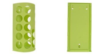 Lesirit Hanging Plastic Bag Dispenser Wall Mount Grocery Bag Holder (C) N3