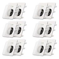 Acoustic Audio CS-IW520-6PR 200 Watt 5.25" 2-Way Home Theater In-Wall/Ceiling Speakers (6-Pair)
