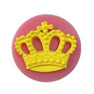 Yunko King Crown Sugarcraft Mold Silicone Cupcake Decoration Fondant Candy Mold
