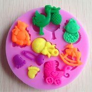 Leaves Pattern Silicone Sugar Jelly Baking Candy Fondant Craft Mold DIY Cake Decorating Mould N8