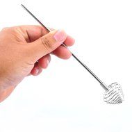 Honey Dipper Stainless Steel Restaurant Grade No More Mess with Honey Dipping Spiral Shape.