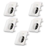 Acoustic Audio CS-IW520 In Wall 5 Speaker Set 2 Way Home Theater 1000 Watt CS-IW520-5S