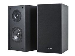 Monoprice 10533 4 in. Premium 2-Way Bookshelf Speaker, Black