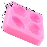 Soccer Basketball Football &amp;Tennis Ball Cake Mold Chocolate Mould Fondant Cake Tool Cake Sugar Craft Mold Cake... N7