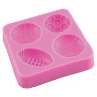 Soccer Basketball Football &amp;Tennis Ball Cake Mold Chocolate Mould Fondant Cake Tool Cake Sugar Craft Mold Cake... N8