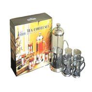Essential D&eacute;cor Entrada Collection EN6162 5-Piece Single Coffee Press Set