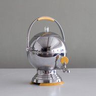 Art Deco Percolator Manning Bowman Chrome and Orange Vintage Electric