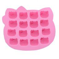 Verdant Candy Molds, Chocolate Molds, Silicone Molds, Soap Molds, Silicone Baking Molds-16pcs Kitty