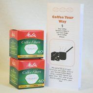 Melitta 63229 Single Serve Coffee Filters For Javajig&trade; 60 Count N4