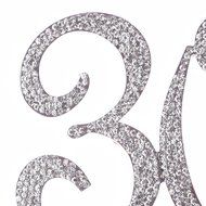 30 Cake Topper for 30th Birthday or Anniversary Gold Party Supplies &amp; Decorations (Gold) N8