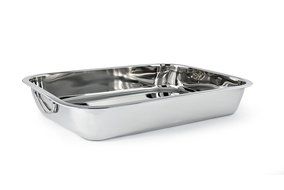 Cuisinox PAN-40 Rectangular Roasting Pan, 40 by 28.25cm