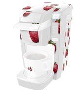 Strawberries on White - Decal Style Vinyl Skin fits Keurig K10 Mini Plus Coffee Makers (KEURIG NOT INCLUDED) N3