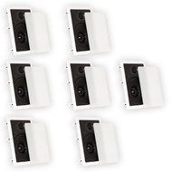 Theater Solutions TS65W In Wall 6.5" Speakers Surround Sound Home Theater 7 Speaker Set