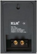 KLH 980B 100-Watt 2-Way Indoor/Outdoor Speakers (Black) (Discontinued by Manufacturer) N3