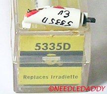DIAMOND NEEDLE CARTRIDGE FOR IRRADIETTE RECORD EATER GP-79