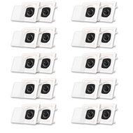 Acoustic Audio CS-I42S In Wall / Ceiling Speakers 10 Pair Pack Home 3000 Watts CS-I42S-10PR