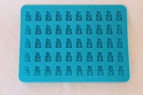 50 Cavity Silicone Bear &amp; Chocolate Mold - Gummy Bear Maker, Healthy Sugar Free Gummy&#039;s &amp; Candies at Home. By... N11
