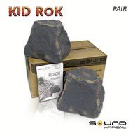 KiD RoK Outdoor Rock Speaker Grey Slate by Sound Appeal N5
