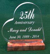 Anniversary Cake Topper Personalized