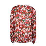Sweatshirt,Morecome Women Long Sleeve Pullover Sweatshirt Santa Claus Christmas Tops N21