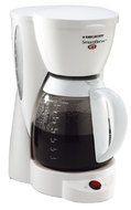 Black &amp; Decker DCM2000W SmartBrew 12-Cup Coffeemaker, White