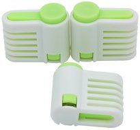 2PCS DIY Cake Slicer , Stratification Auxiliary , Bread Slice , Toast Cut, 5 Layers Leveler Slicer , Kitchen Fixator... N6