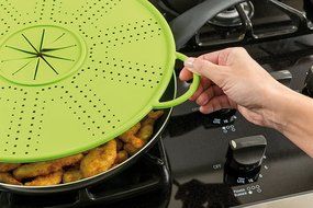 KitchenIQ 50869 Mixer and Splatter Guard 2 in kitchen tool N2