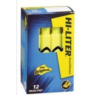 HI-LITER Desk Style, Blue, Box of 12 (24016) N28