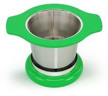 MyTea Infuser ~ Ultra Fine Loose Leaf Tea Infuser with Lid ~ Large Capacity Stainless Steel Tea Strainer Basket... N25