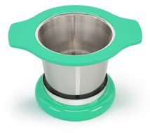 MyTea Infuser ~ Ultra Fine Loose Leaf Tea Infuser with Lid ~ Large Capacity Stainless Steel Tea Strainer Basket... N34
