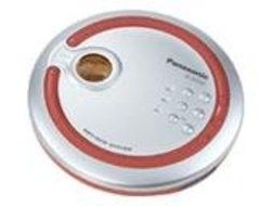 Panasonic SL-SX320R - CD player - silver, red