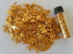 Edible 5G Gold Flakes for Decorating Cake, Cupcake, and More - More Items Are Under FoodDecoArt N2