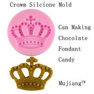 Mujiang Baking Molds Silicone Crown Fondant Mold Queen Candy Chocolate Molds For Sugar Craft Gum Pate Cake Decorating N2