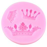 Mujiang Baking Molds Silicone Crown Fondant Mold Queen Candy Chocolate Molds For Sugar Craft Gum Pate Cake Decorating N4