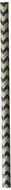 Wilton 1912-0458 Black and Gunmetal Chevron Lollipop Stick, Assorted