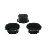 World Cuisine Paderno Oval Aspic Non-Stick Mold, 3 inch Length -- 6 per case