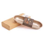 MyLifeUNIT Heavy Steel Carbon Nonstick Hot Dog Bun Pan 7" N4