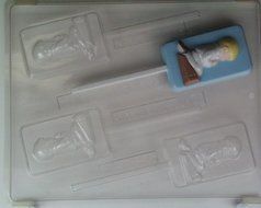 First Communion-little boy kneeling in prayer R002 Religious Chocolate Candy Mold