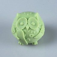 Y&amp;XL&amp;H The Owl ,Animal Soap Mold Fondant Cake Chocolate Silicone Mold, Decoration Tools Bakeware