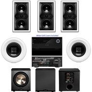 Boston Acoustics HSi 455W2 5.1 System-PL-200-Harman AVR 3700