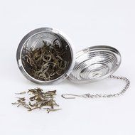 Fox Kitchen Stainless Steel Tea Infuser Set of 2 with Tea Scoop and Lid N4